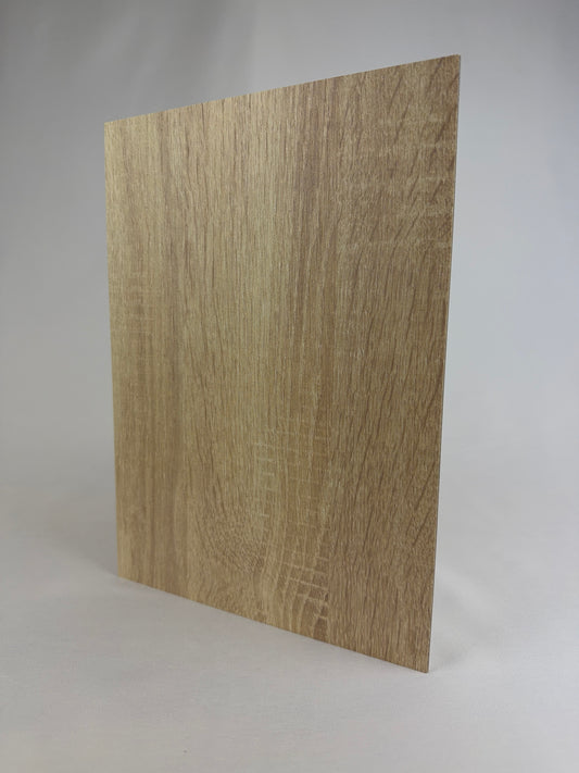 4166WH Release Quercia verticale Light timber 1/S HPL/ white 1/s Benchtop 2440X1220X18mm
