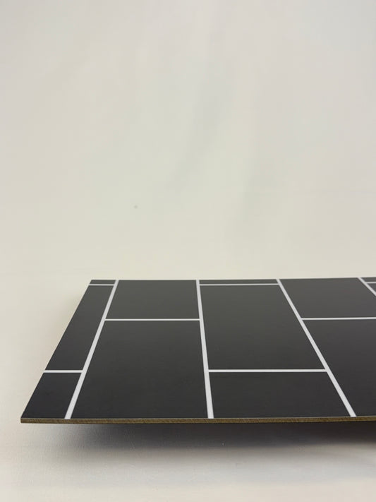 CPL DP Opaque Subway Blk/Blk 2440x1220x3mm
