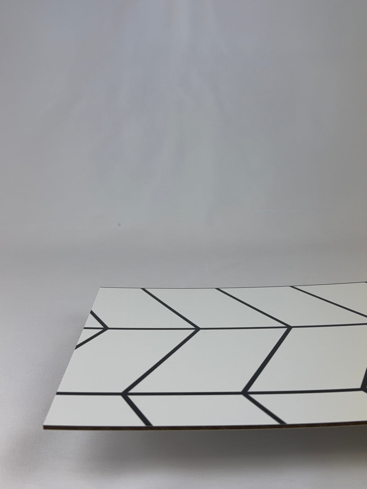 CPL DP Fishbone White dark lines/Wht 2440x1220x3mm
