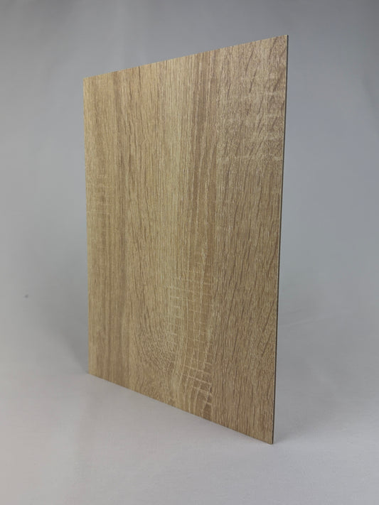 4166WH Release Quercia verticale Light timber 1/S HPL/ white 1/s Benchtop 2440X1220X18mm