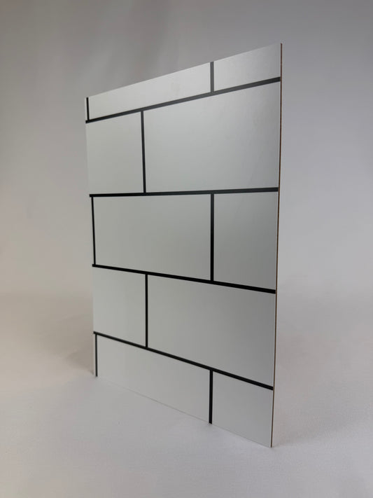 CPL DP Opaque Subway Wht/Wht 2440x1220x3mm